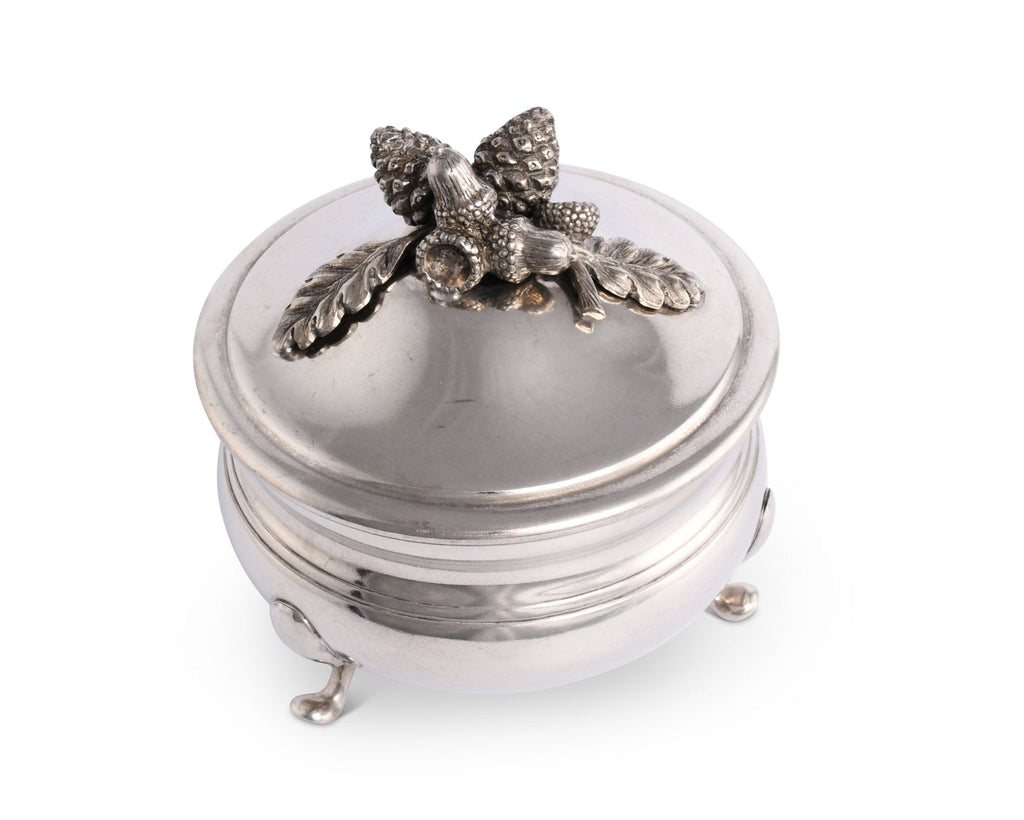 Pewter Acorn Sauce Bowl