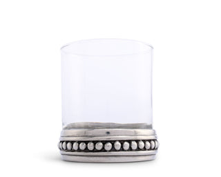 Medici Beading Double Old Fashion Bar Glass