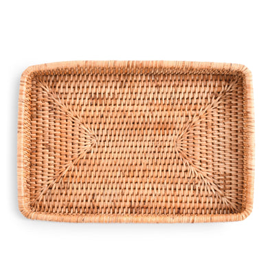 Catchall Tray Hand Woven Wicker Rattan