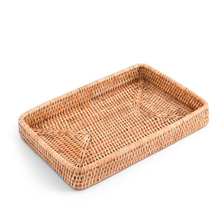Catchall Tray Hand Woven Wicker Rattan