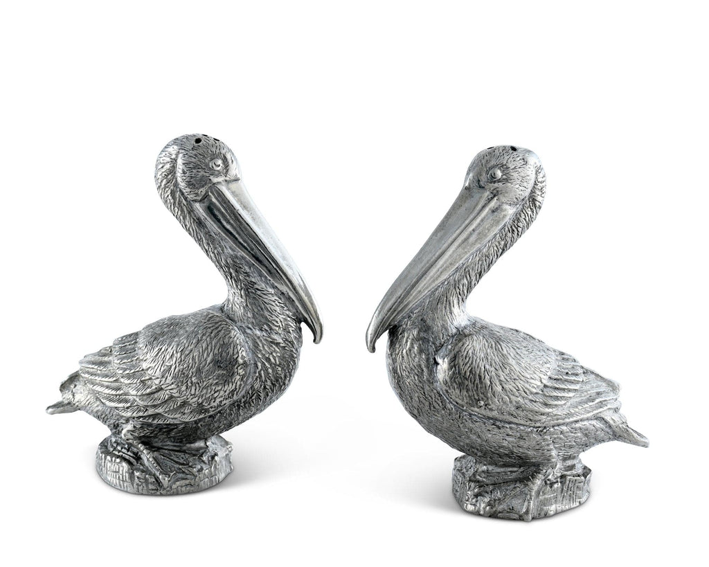 Pewter Pelicans Salt & Pepper Set
