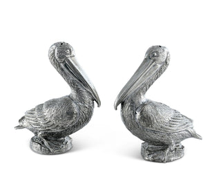Pewter Pelicans Salt & Pepper Set