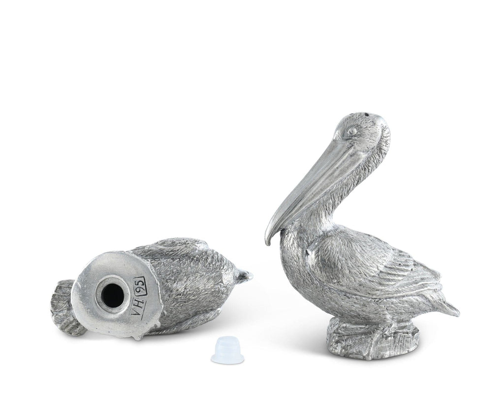 Pewter Pelicans Salt & Pepper Set