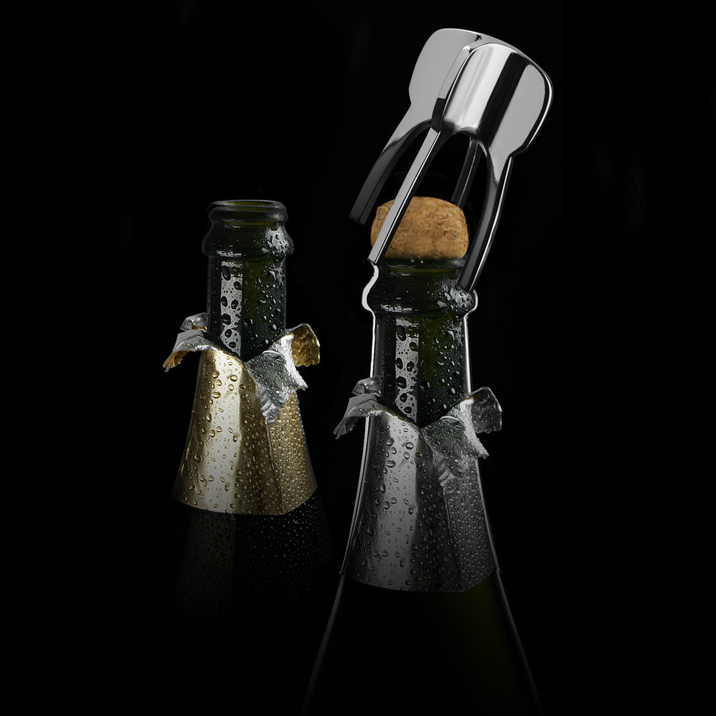 Vagnbys® Stainless Steel Champagne Pourer, Stopper and Twister Set - Anara Lifestyle