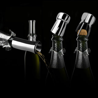 Vagnbys® Stainless Steel Champagne Pourer, Stopper and Twister Set - Anara Lifestyle
