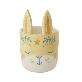 Whimsical Bunny Ceramic Planter – Perfect for Easter & Home Decor - Anara Lifestyle