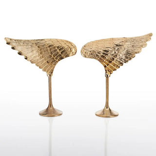 Wing Sculpture Gold