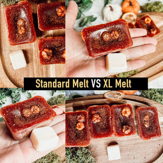 Natural XL Apple Bourbon Wax Melts – Winter Evening Collection (4 Cubes)