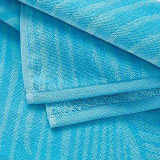 Elegant Cotton Velour Beach Towel Set – Maui Collection (2-Pack)