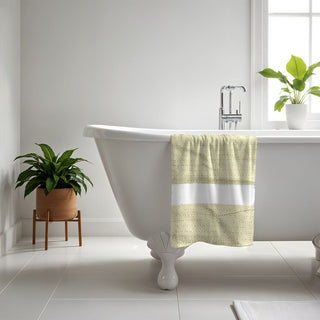 Haley Diamond Turkish Cotton Towel – Jacquard Diamond or Stripe Design (200 GSM)