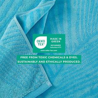 Elegant Cotton Velour Beach Towel Set – Maui Collection (2-Pack)