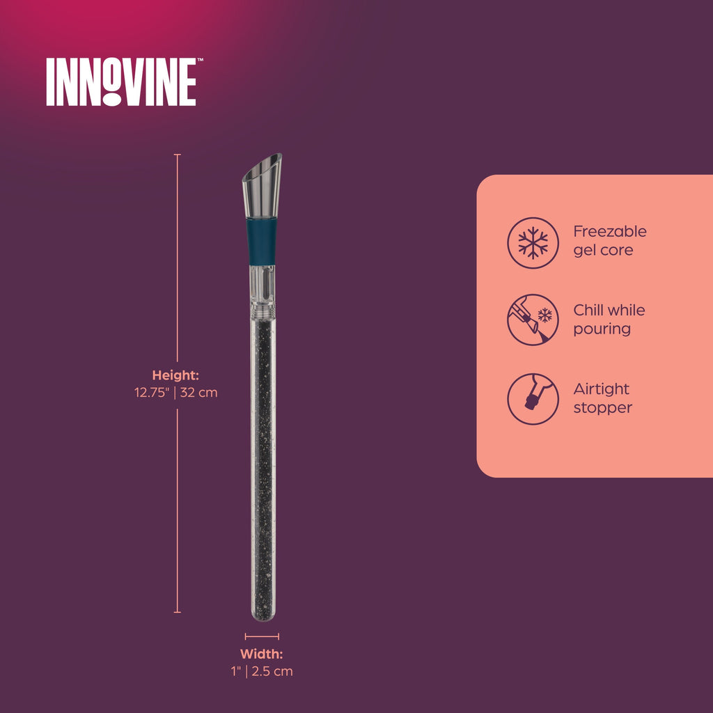 Wine Chiller Pourer Wand in Deep Teal