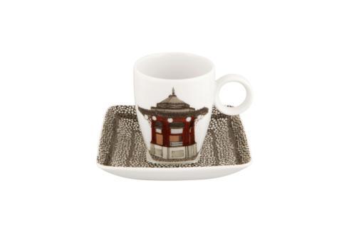 Alma De Lisboa - Set 4 Espresso Cups & Saucers - Anara Lifestyle
