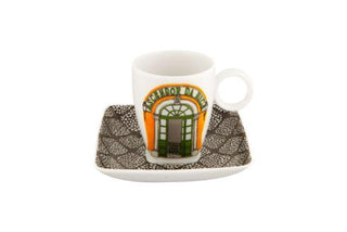 Alma De Lisboa - Set 4 Espresso Cups & Saucers - Anara Lifestyle
