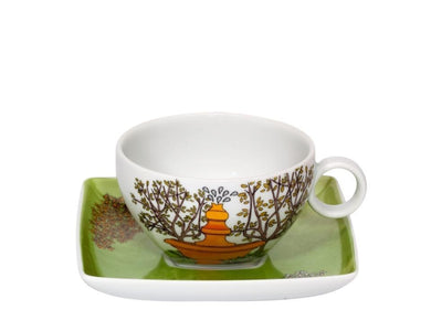 Alma De Lisboa Tea Cup & Saucer - Set of 2 - Anara Lifestyle