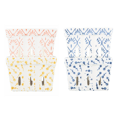 Ceramic Berry Bowl with Pattern - Anara Lifestyle