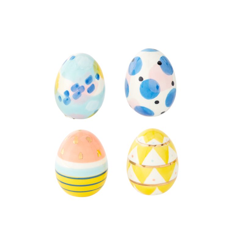 Ceramic Multicolor Artistic Eggs - Anara Lifestyle