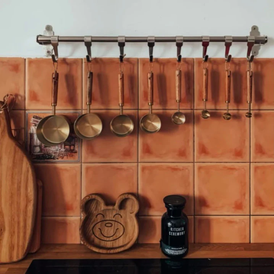 Kitchen Organizer, Measuring Cups & Spoons Holder, Wall Kitchen