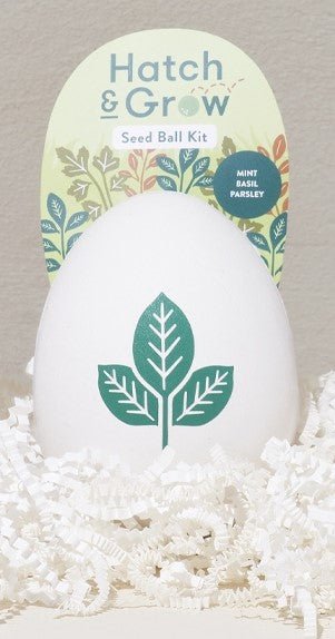 Hatch & Grow Seed Kit - Oversized eco - friendly pulp