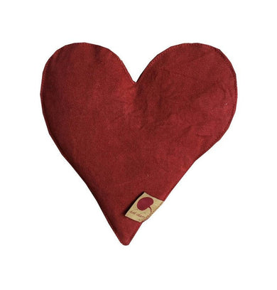 Homeopathic and Therapeutic Heart - Shaped Pillow - Made with love, right here in the USA - Pillow for Sore Muscles & Tummy Aches - Anara Lifestyle