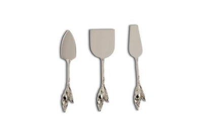Oliveira Cheese Knives - Set of 3 - Anara Lifestyle