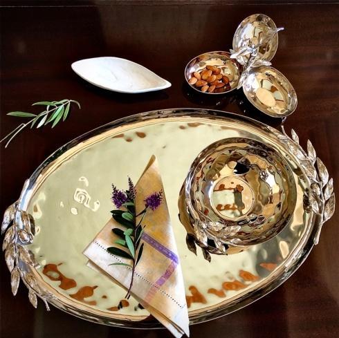 Oliveira Triple Server - Anara Lifestyle
