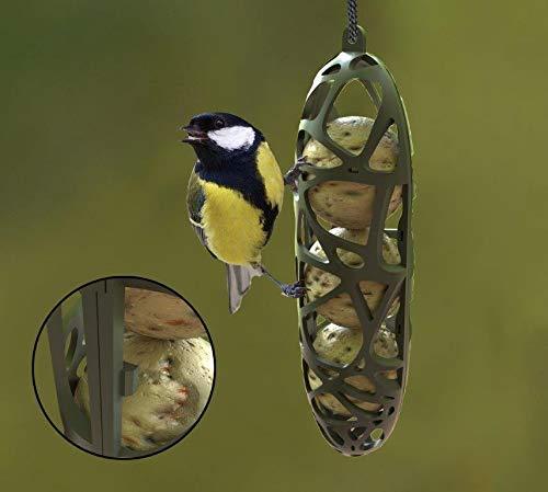 SingingFriend Sam Bird Feeder in Grey - Anara Lifestyle