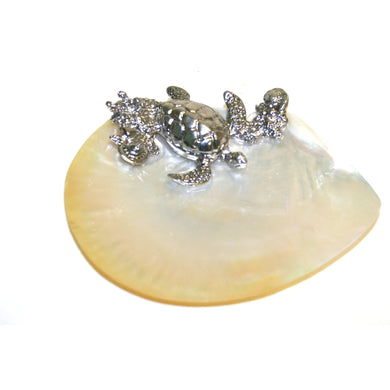 Turtle Mother of Pearl Dish - Anara Lifestyle
