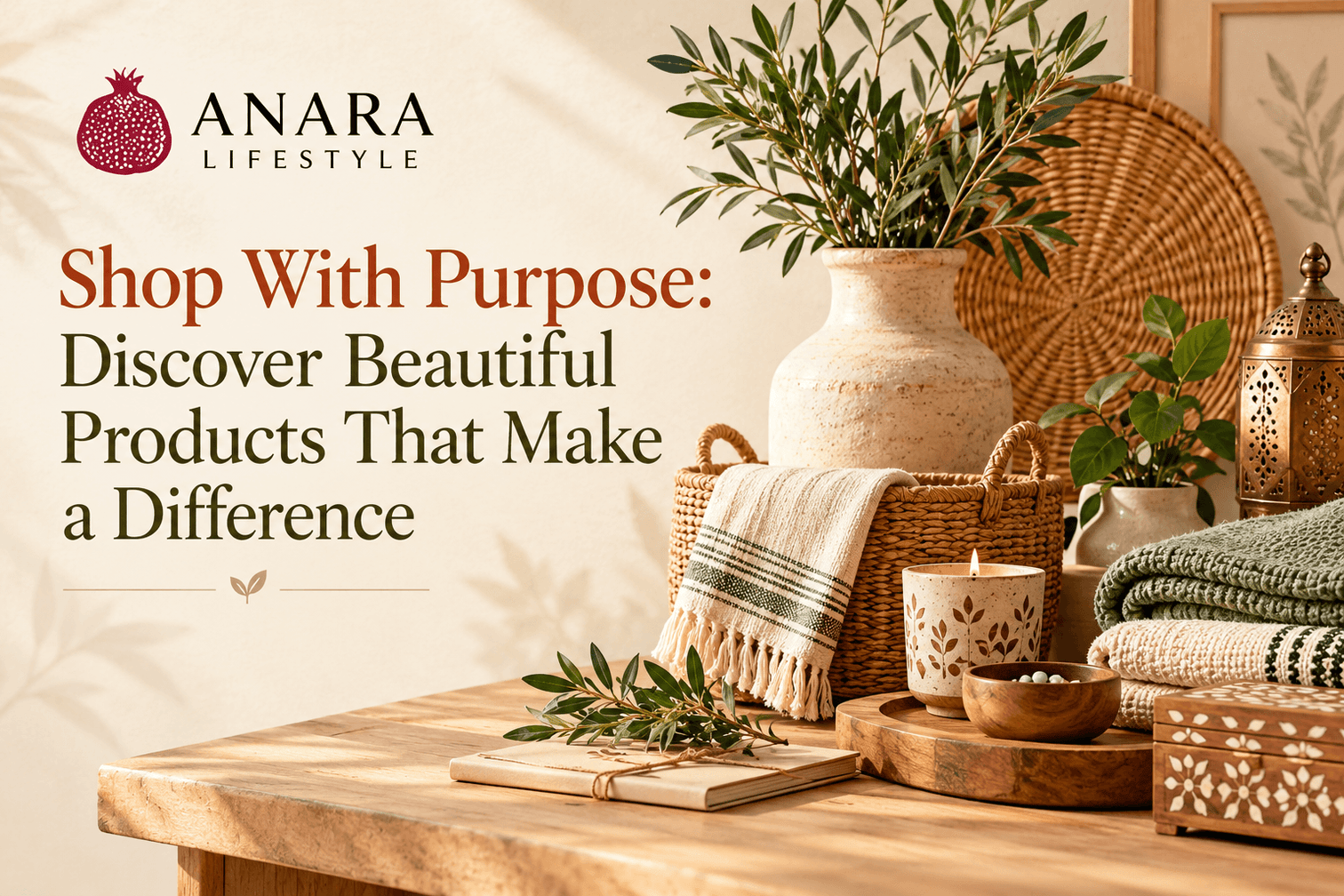 Shop With Purpose: Discover Beautiful Products That Make a Difference