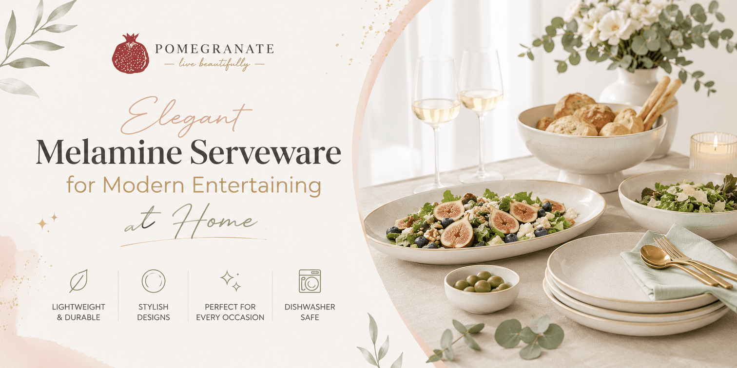 Elegant Melamine Serveware for Modern Entertaining at Home