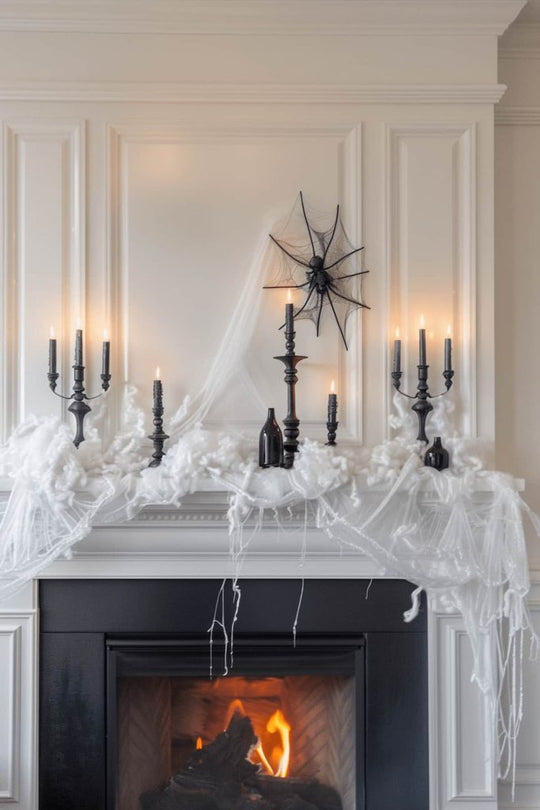 Halloween Mantel Decor: Spooky Yet Stylish Ideas for the Heart of Your Home