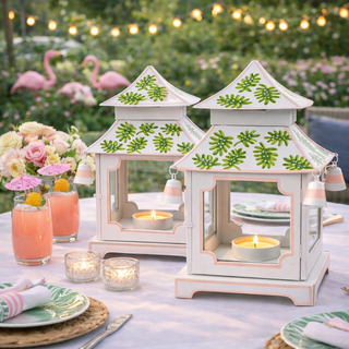 Palm Beach Leaf Pagoda Lantern (4 Sizes)