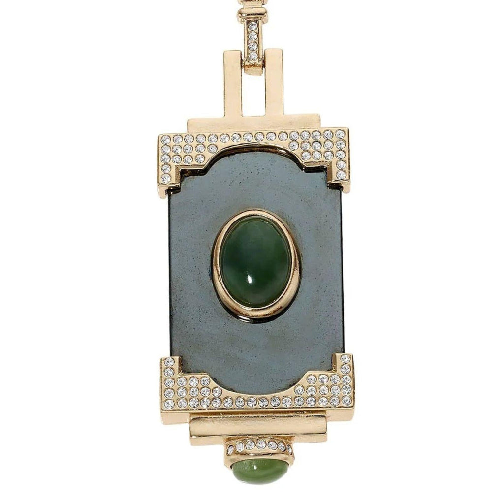 Hematite & Jade Necklace