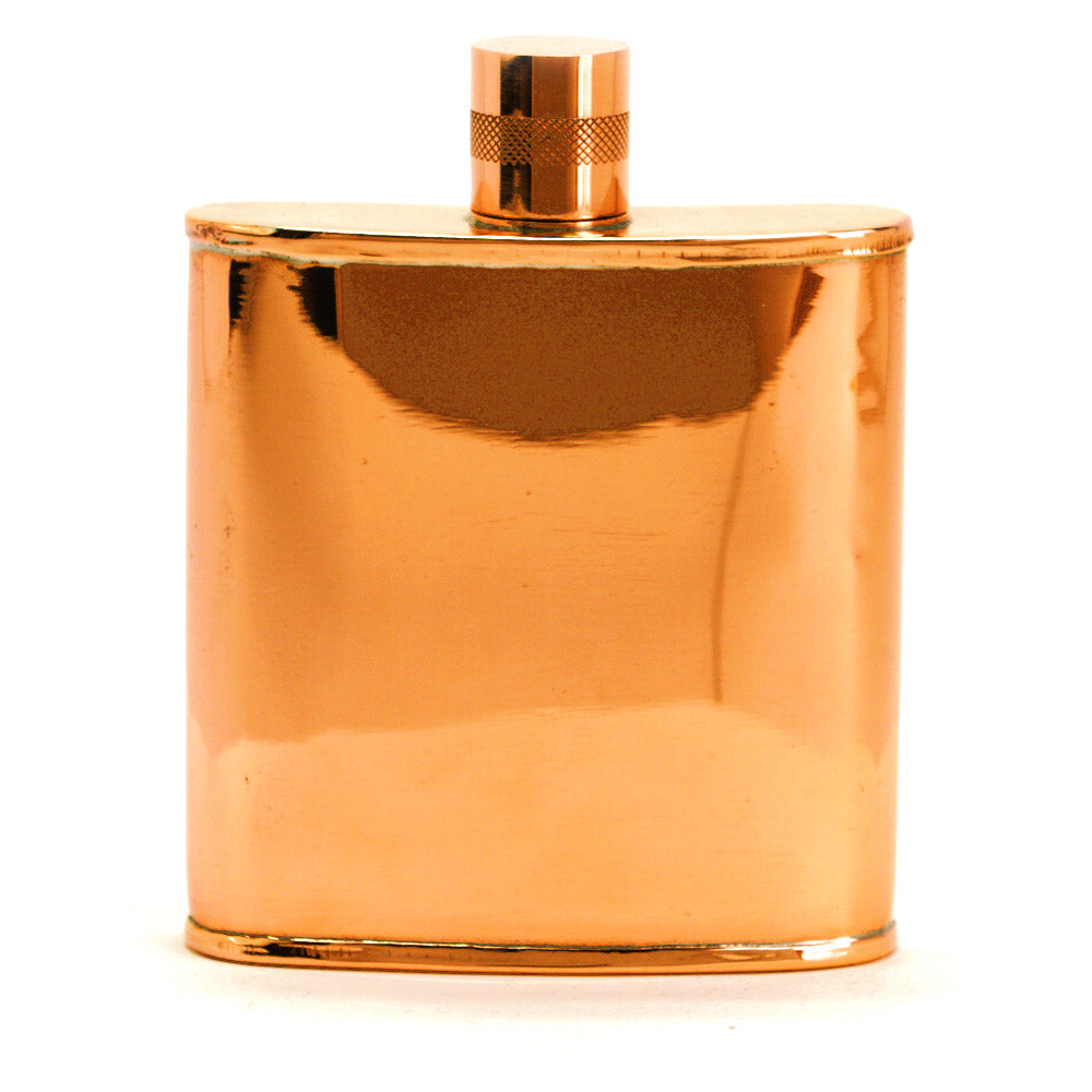 Classic Kidney Copper Flask – Timeless Handcrafted Heritage Design