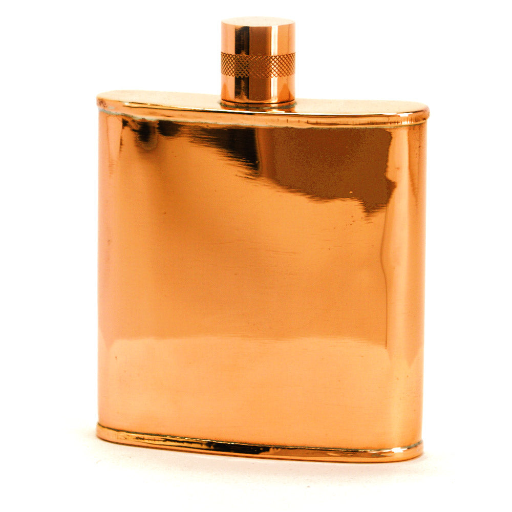 Classic Kidney Copper Flask – Timeless Handcrafted Heritage Design