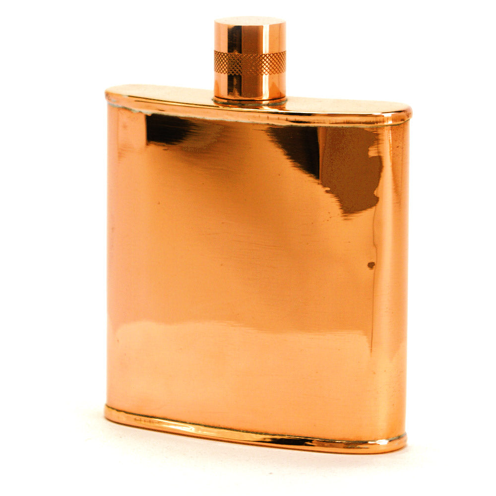 Classic Kidney Copper Flask – Timeless Handcrafted Heritage Design