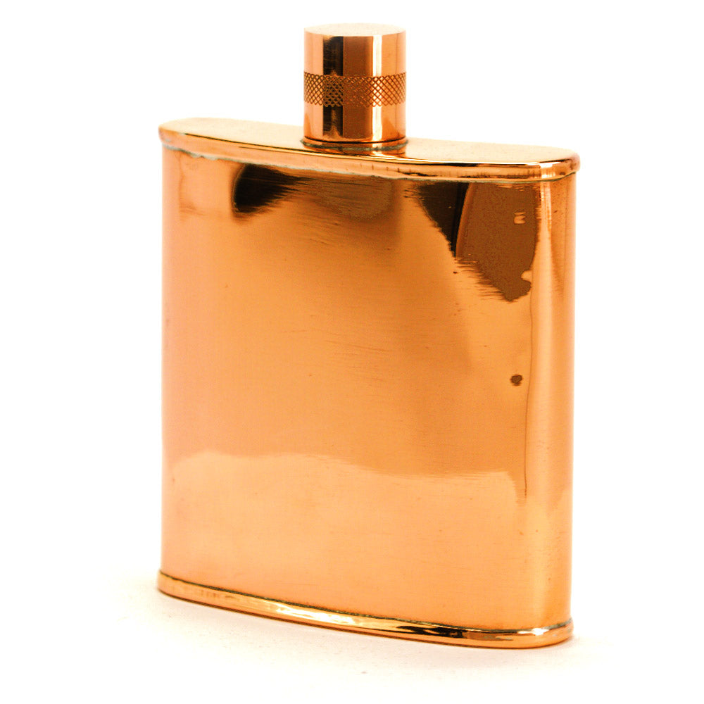 Classic Kidney Copper Flask – Timeless Handcrafted Heritage Design