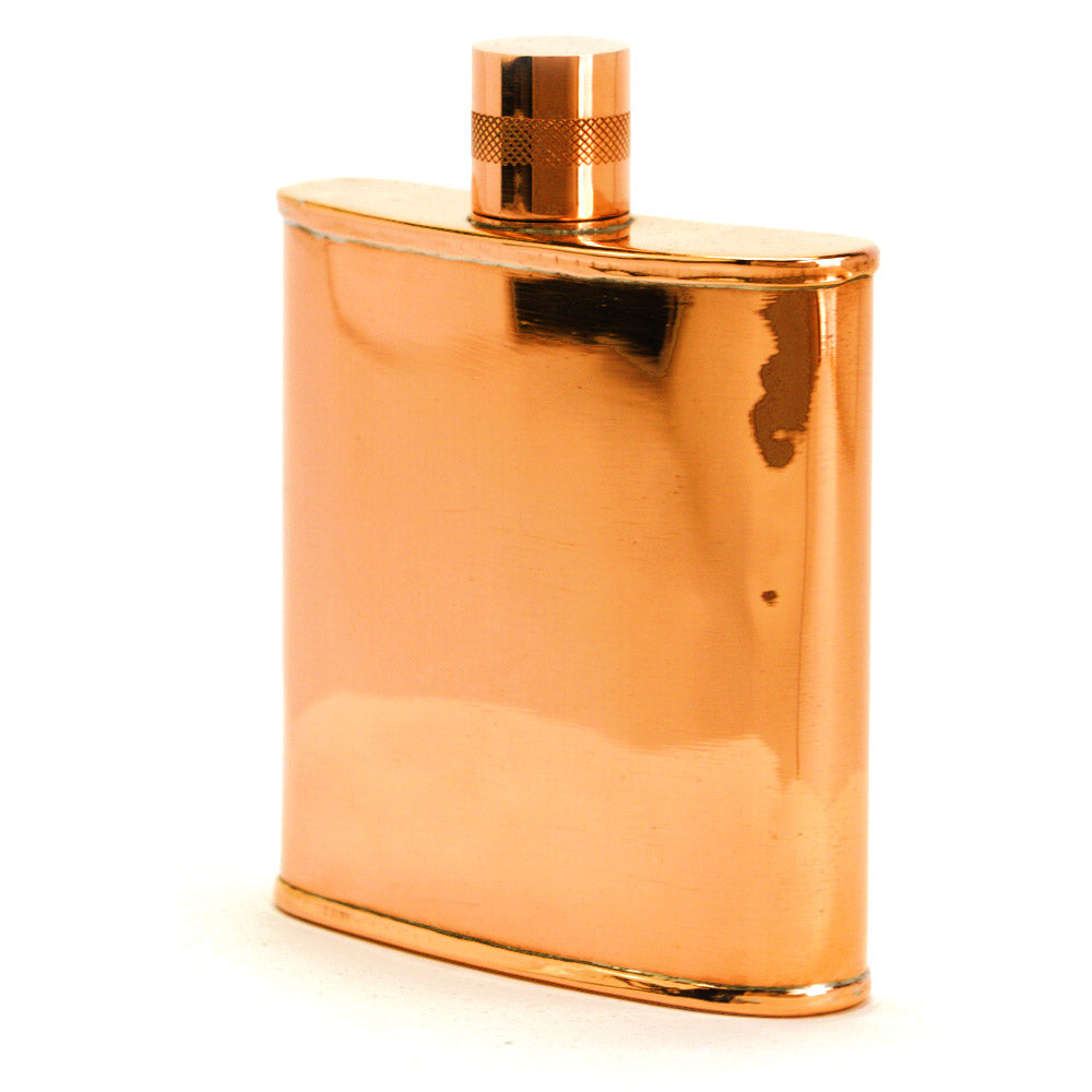 Classic Kidney Copper Flask – Timeless Handcrafted Heritage Design