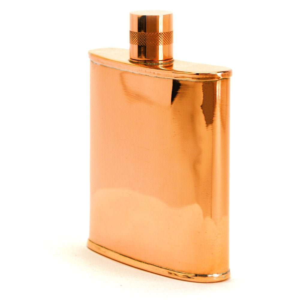 Classic Kidney Copper Flask – Timeless Handcrafted Heritage Design