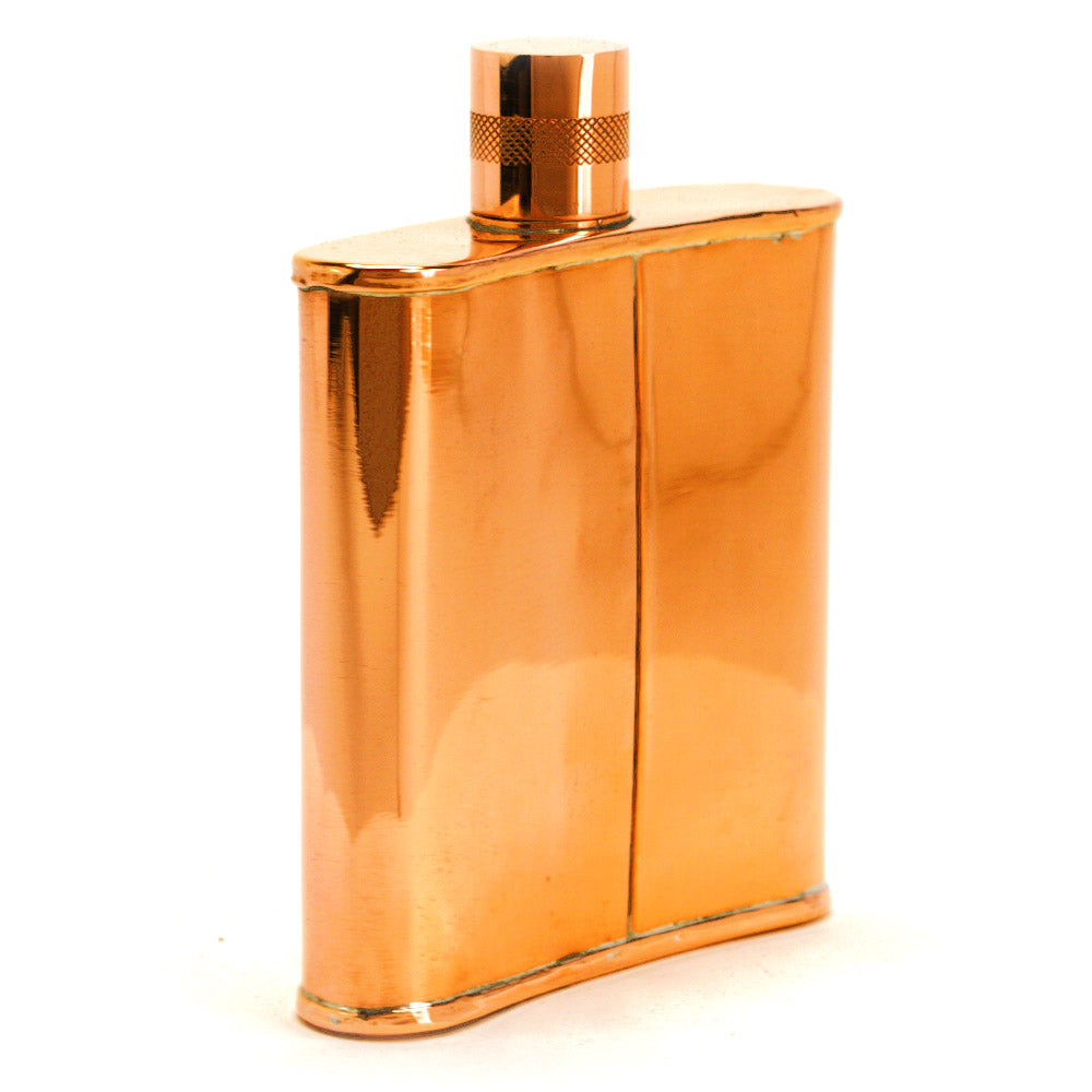 Classic Kidney Copper Flask – Timeless Handcrafted Heritage Design
