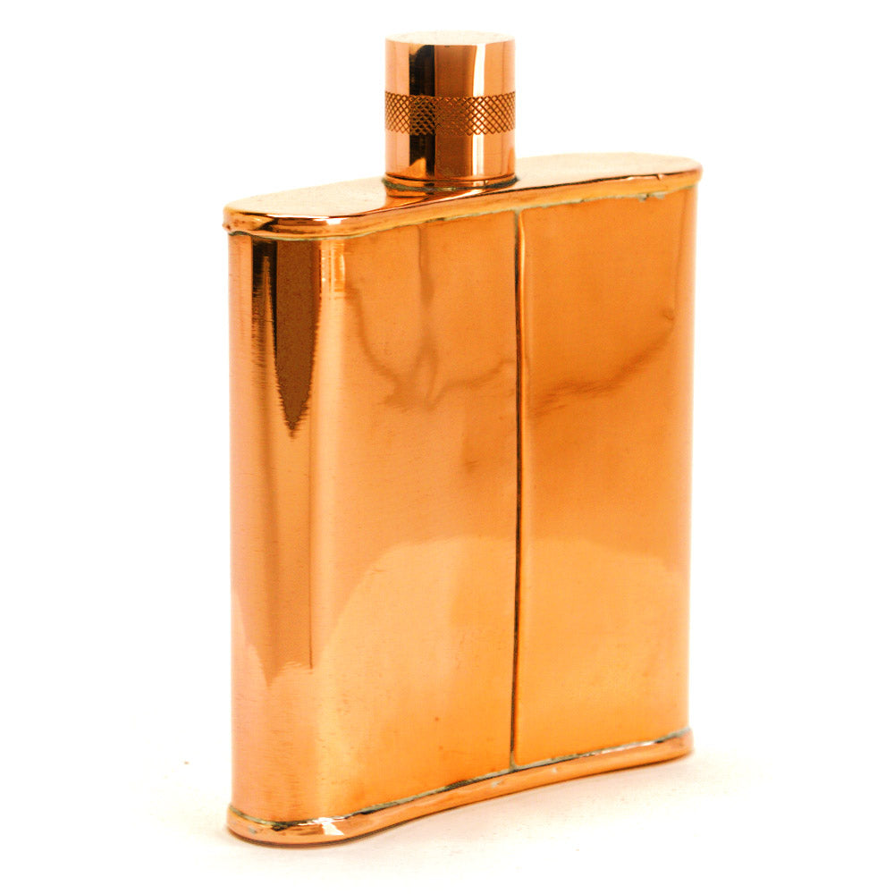 Classic Kidney Copper Flask – Timeless Handcrafted Heritage Design