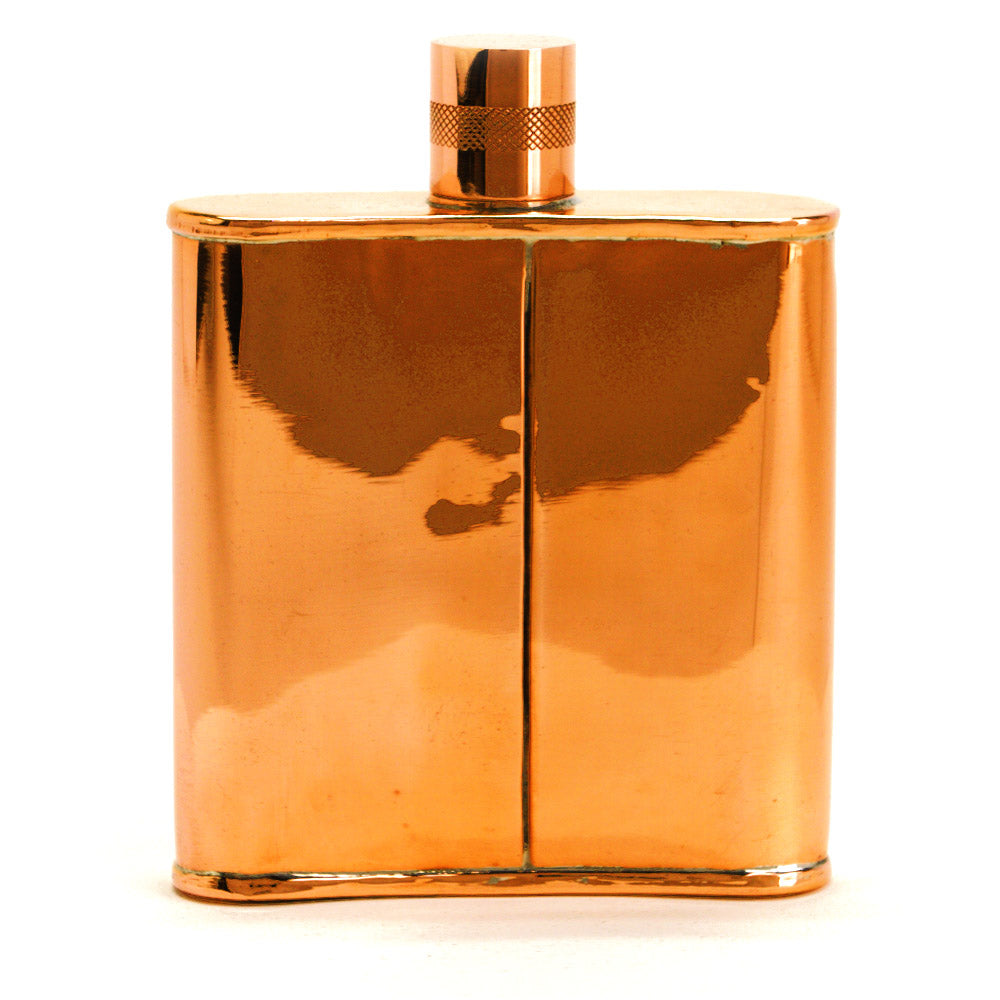 Classic Kidney Copper Flask – Timeless Handcrafted Heritage Design