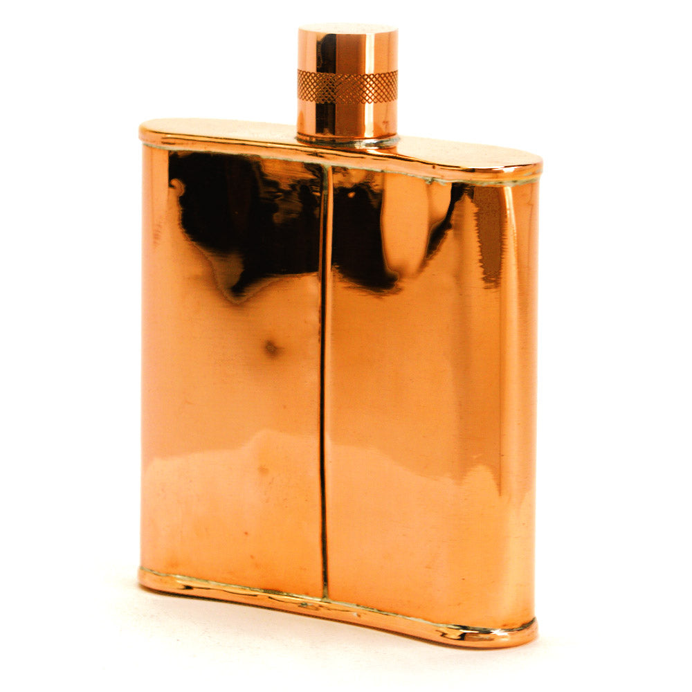 Classic Kidney Copper Flask – Timeless Handcrafted Heritage Design