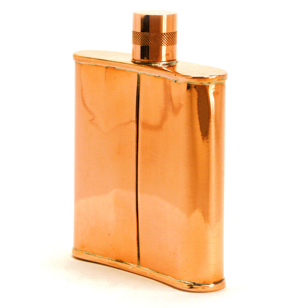 Classic Kidney Copper Flask – Timeless Handcrafted Heritage Design