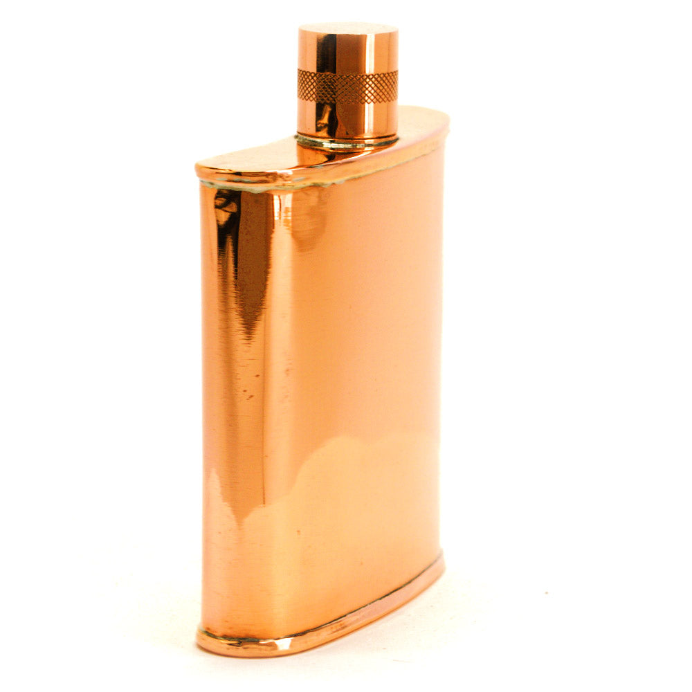 Classic Kidney Copper Flask – Timeless Handcrafted Heritage Design