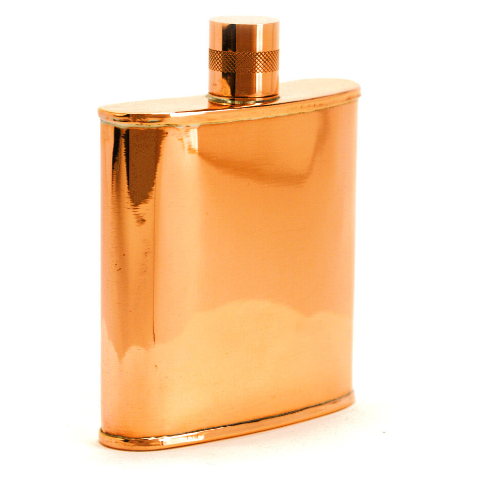 Classic Kidney Copper Flask – Timeless Handcrafted Heritage Design