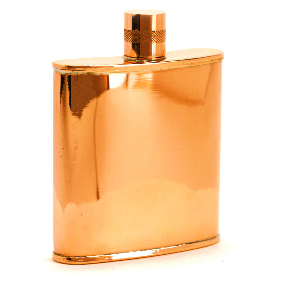 Classic Kidney Copper Flask – Timeless Handcrafted Heritage Design