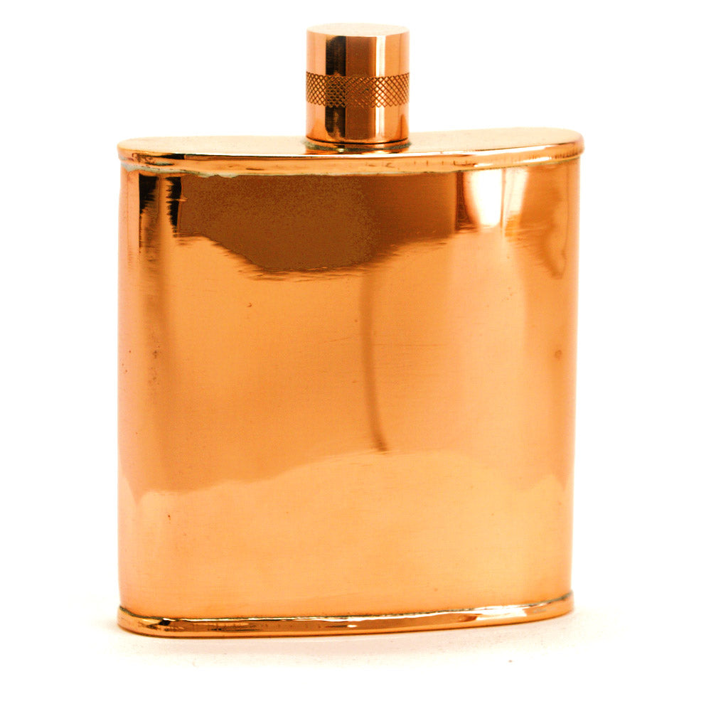 Classic Kidney Copper Flask – Timeless Handcrafted Heritage Design
