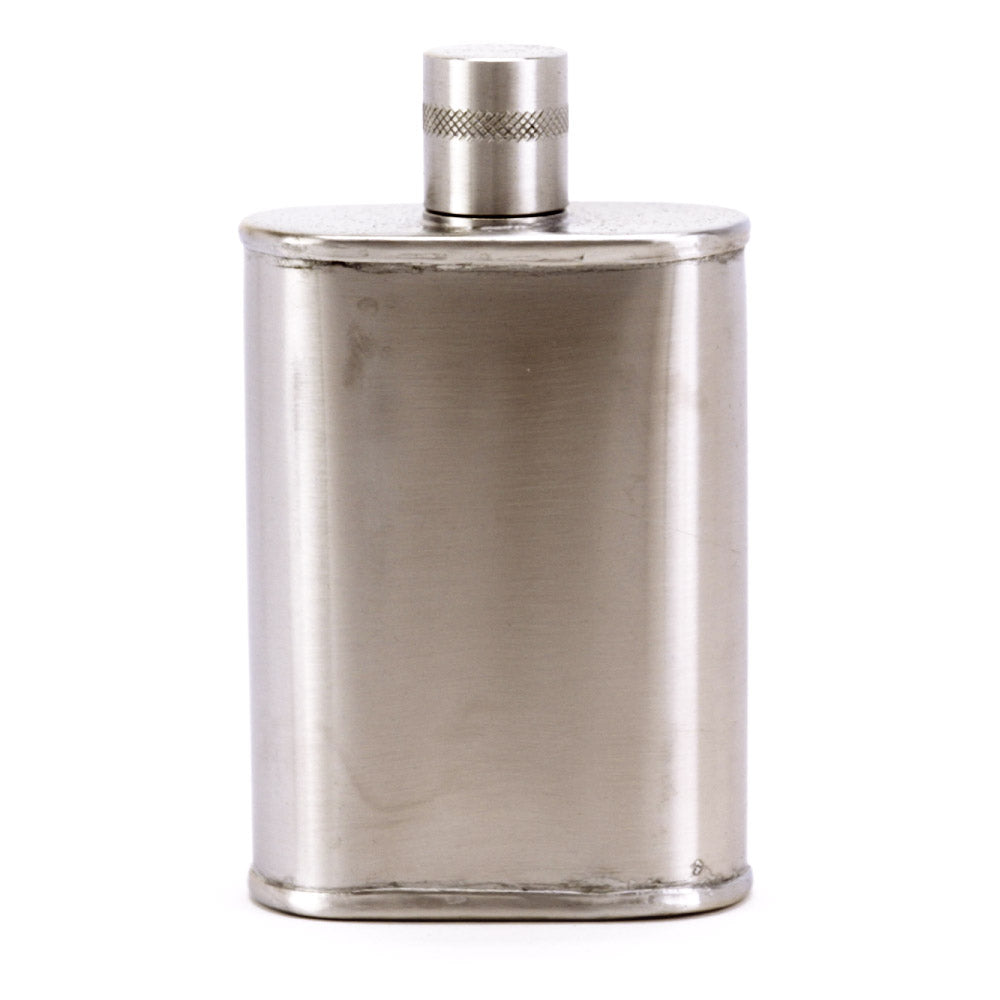 Stealth Industrial Stainless Steel Flask – Matte Precision Design