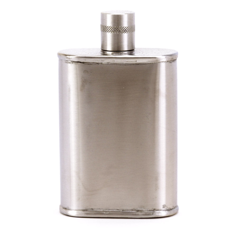 Stealth Industrial Stainless Steel Flask – Matte Precision Design
